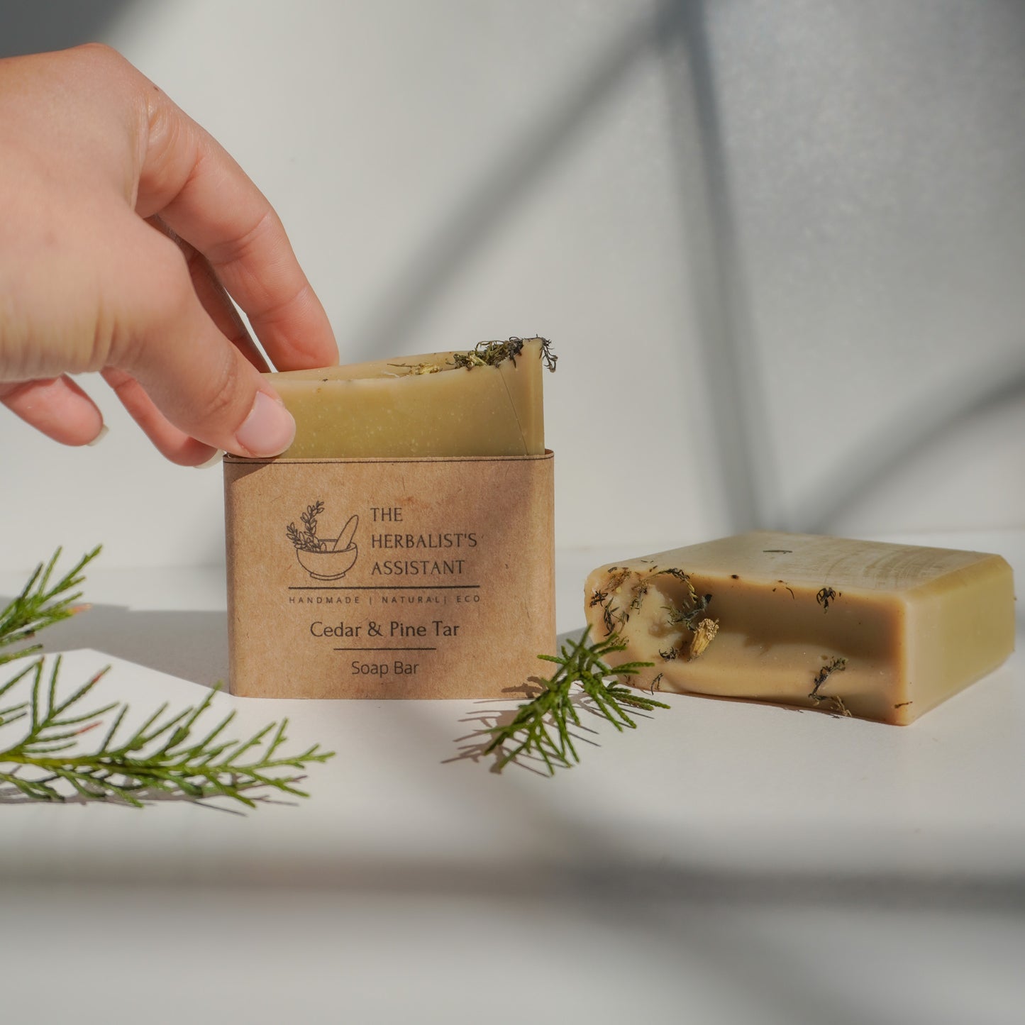 Cedar & Pine Tar Soap - Clarifying Bar Soap