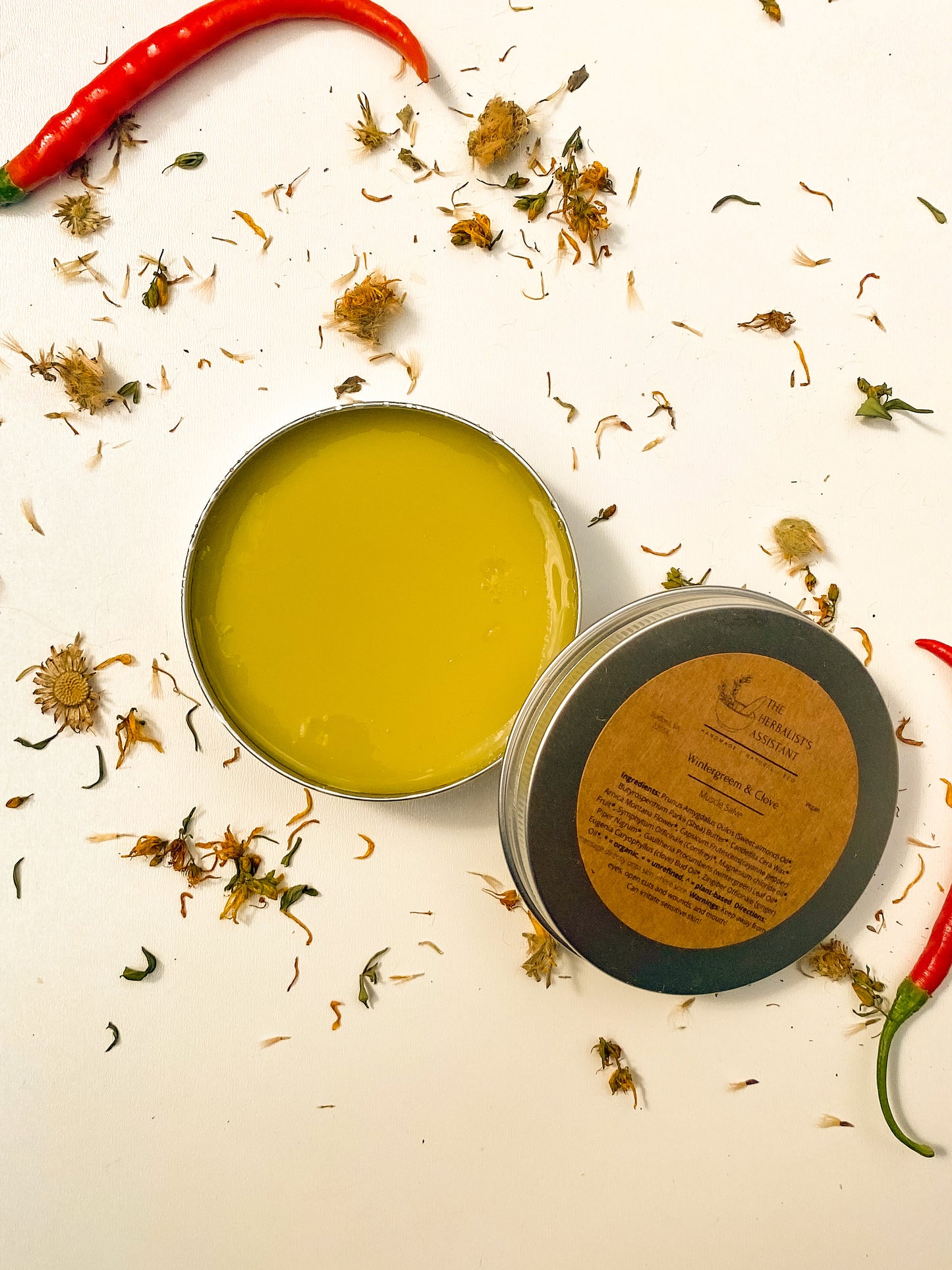Muscle Salve - Wintergreen & Clove, Magnesium Salve - The Herbalist's Assistant