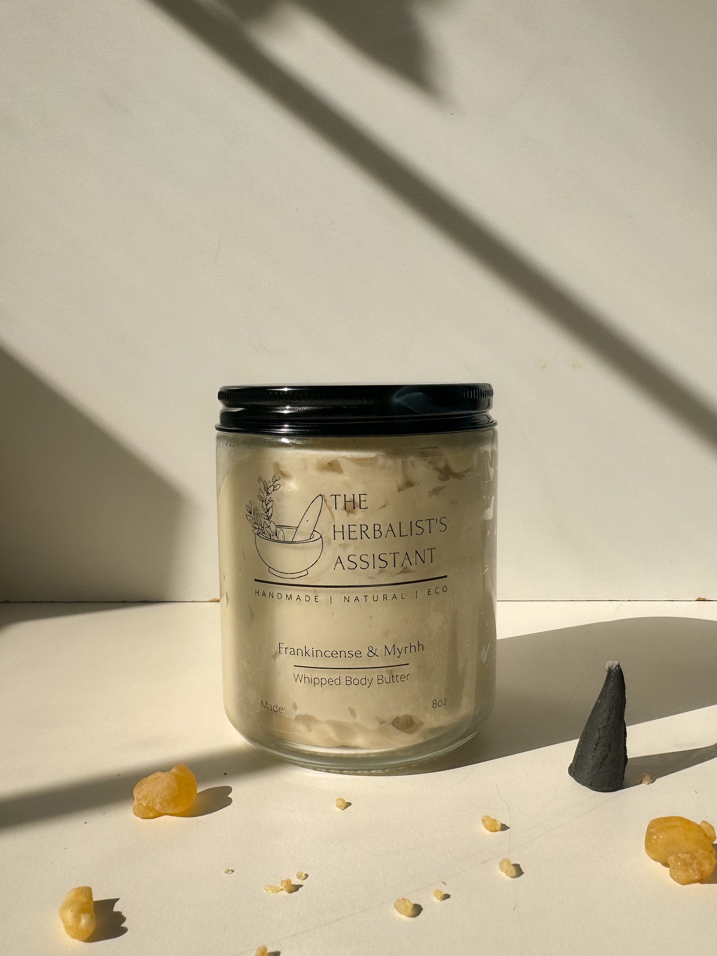 Frankincense & Myrrh Whipped Body Butter - Shea Body Butter