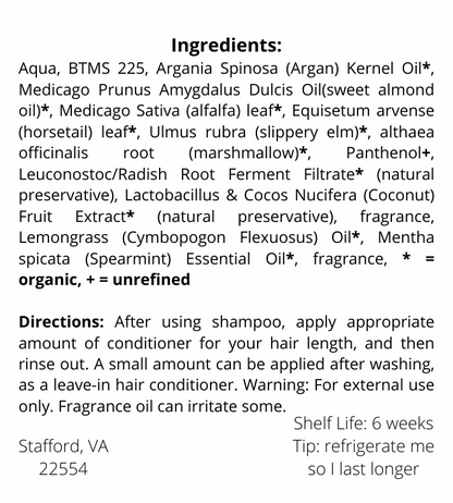 Air Hair and Body Lotion ingredients