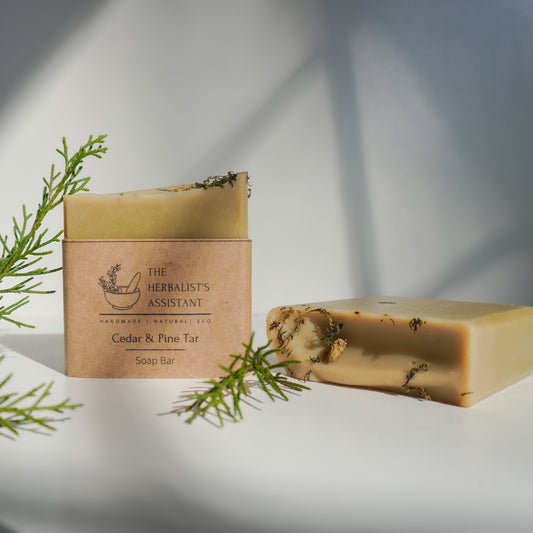 Cedar & Pine Tar Soap - Clarifying Bar Soap