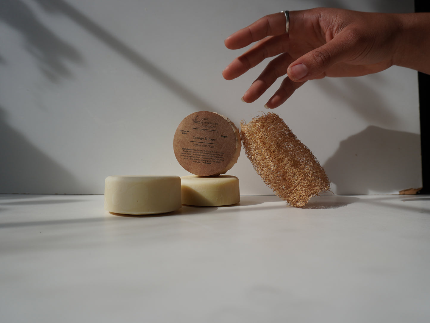 Orange & Sage Solid Dish Soap - The Herbalist's Assistant