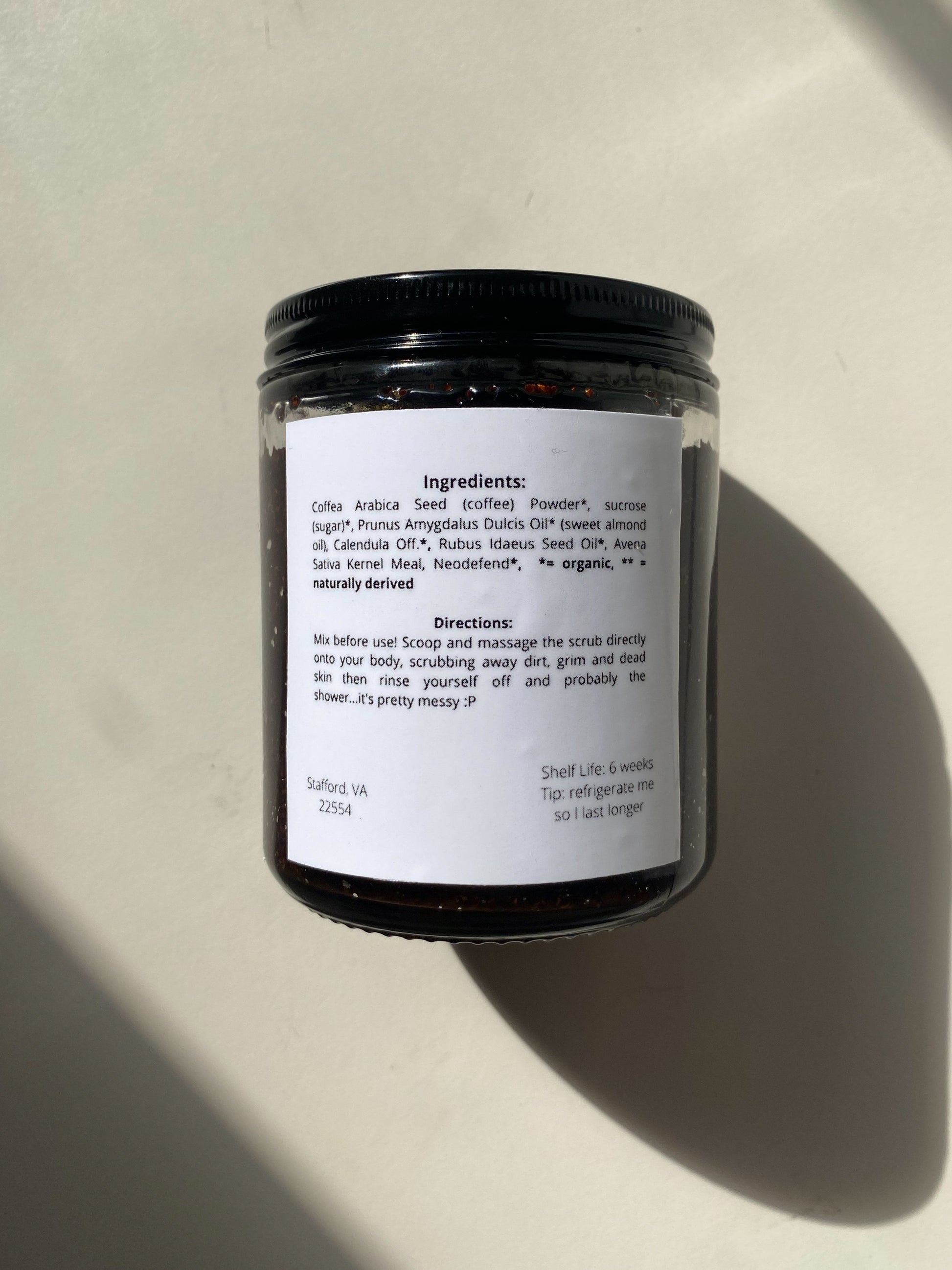 Vanilla Body Scrub - Nourishing Body Scrub - The Herbalist's Assistant