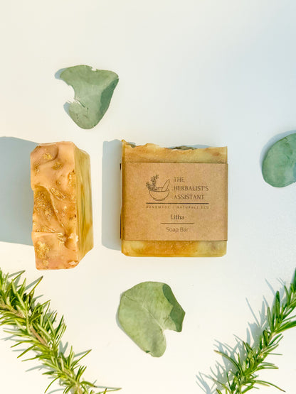 Litha Bar Soap - Lemon Eucalyptus & Geranium