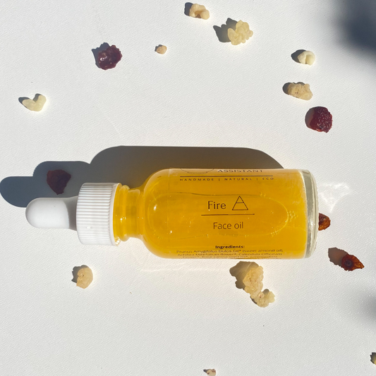 Fire Face Oil - Rosehip seed, Frankincense & Zinc - The Herbalist's Assistant