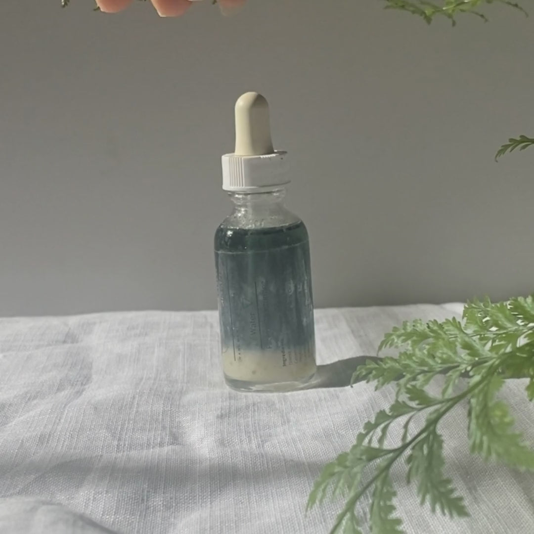 water face oil try on video