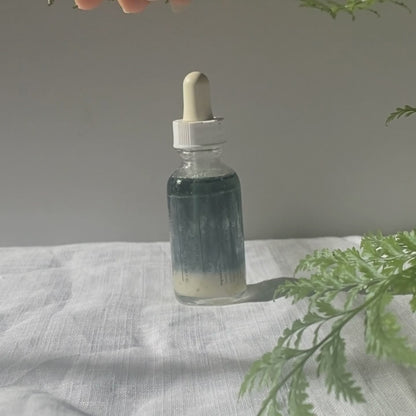 water face oil try on video